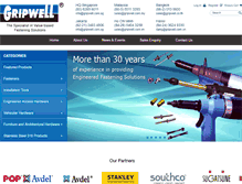 Tablet Screenshot of gripwell.com.sg